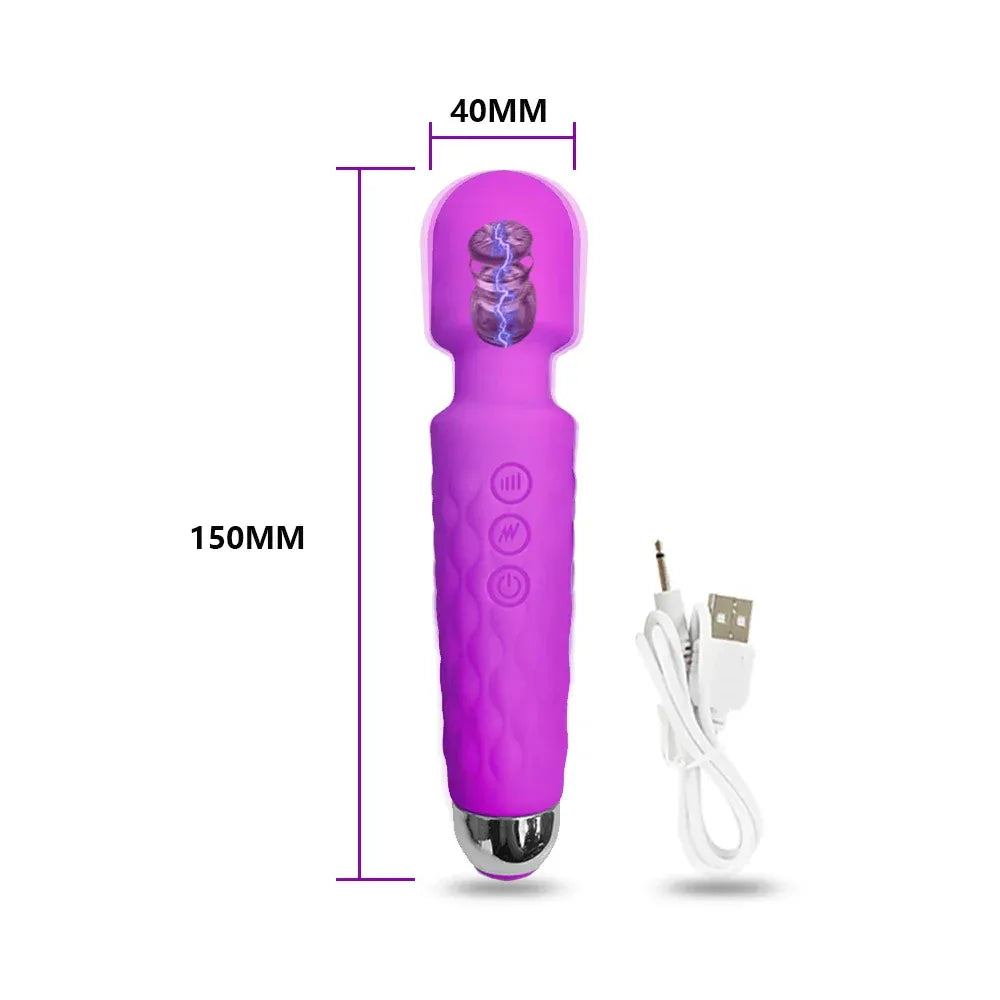 18-Speed Dual Motor G-Spot Vibrator for Women