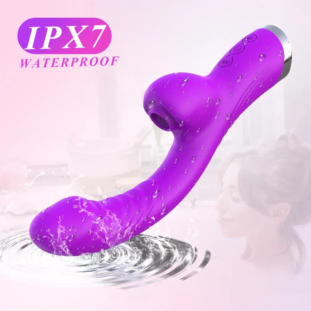 2 In 1 Clit Sucker G Spot Stimulator