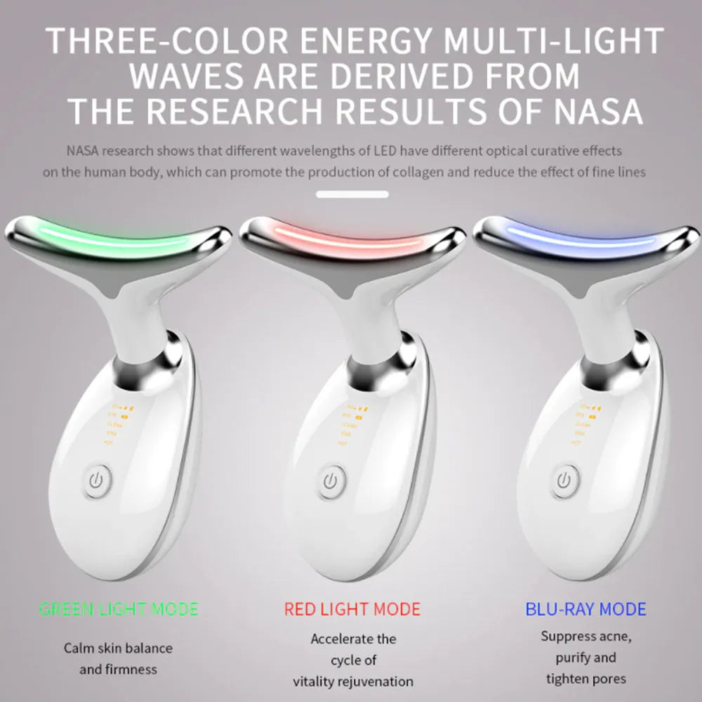 Vibe Geeks Neck and Face Skin Tightening IPL Care Device