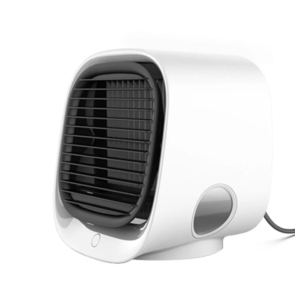 Vibe Geeks USB Mini Air Conditioner Cooling Fan for Home