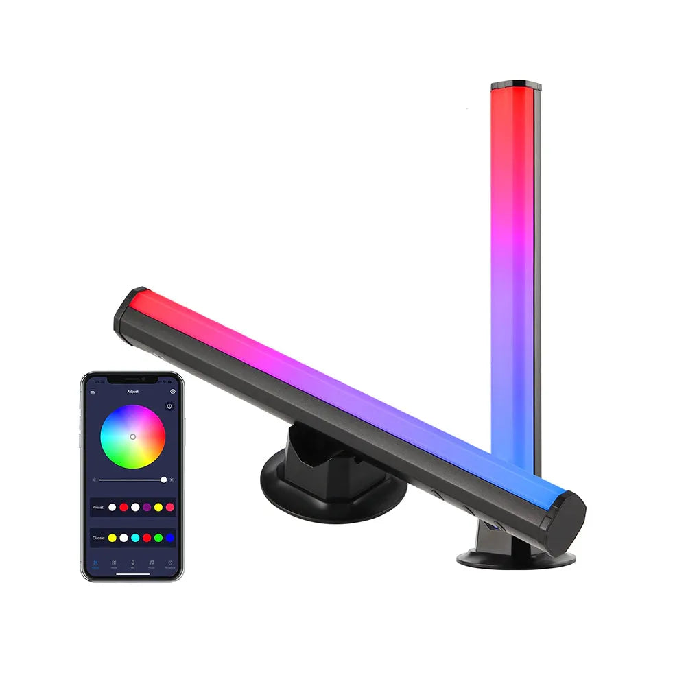 Vibe Geeks USB Interface Smart LED Light Bars APP