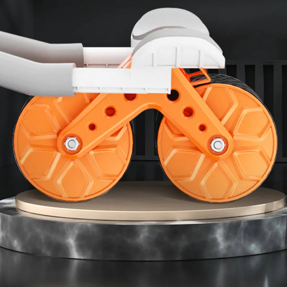 Vibe Geeks Automatic Rebound Ab Wheel Roller with Timer