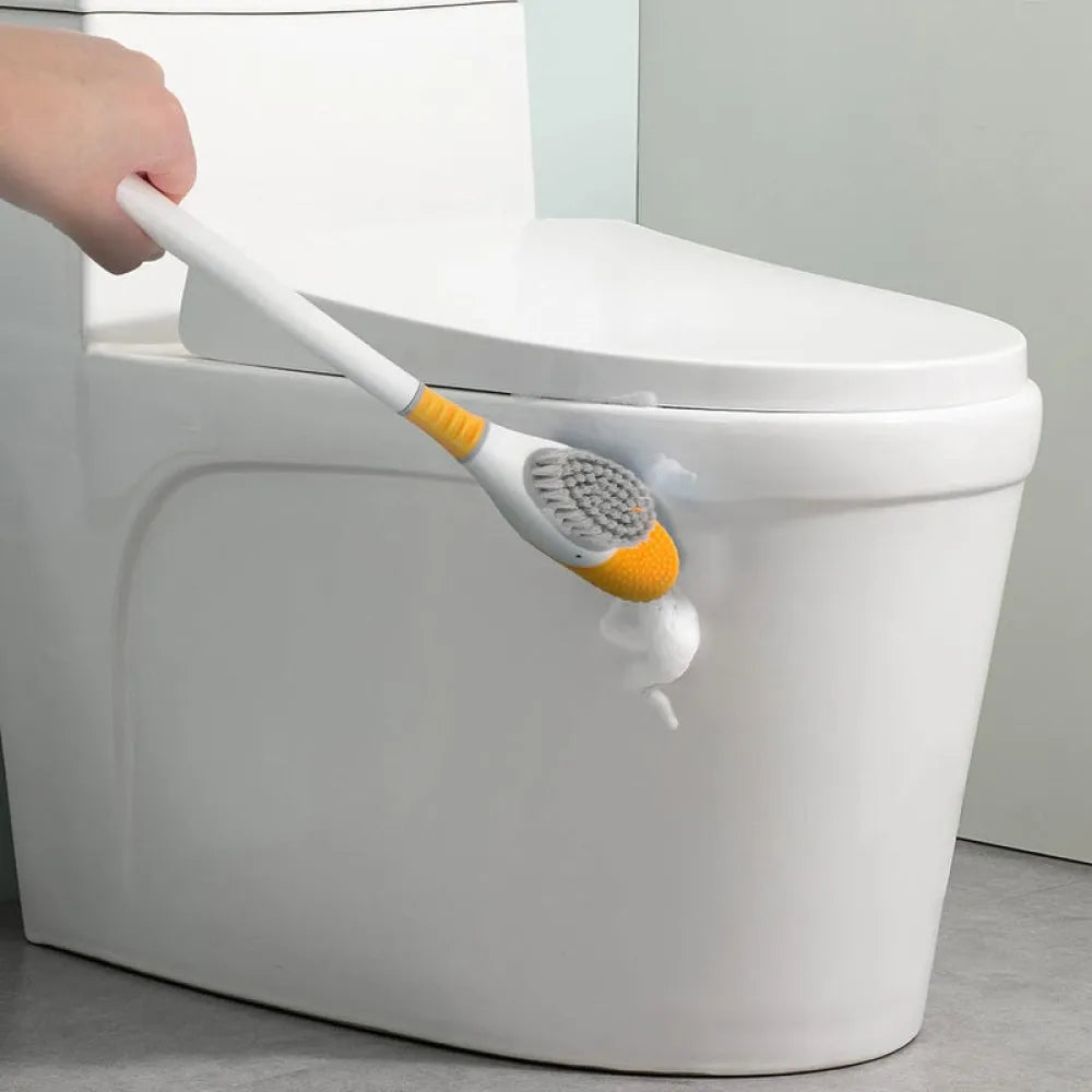 Vibe Geeks Wall Mounted Diving Duck Style Toilet Cleaning