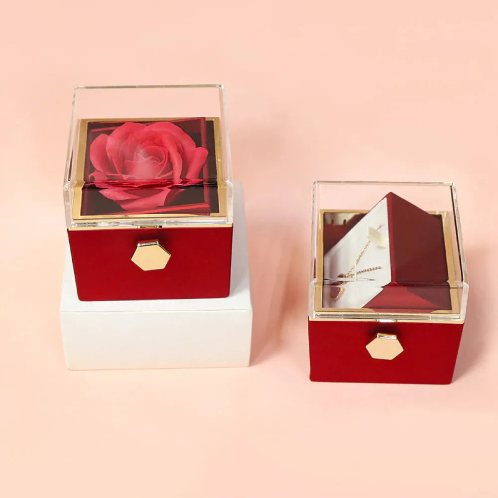 Vibe Geeks Eternal Rose Box Preserved Flower Surprise