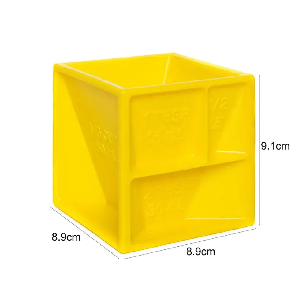 Vibe Geeks All - in - One Kitchen Cube Ingredient Measuring