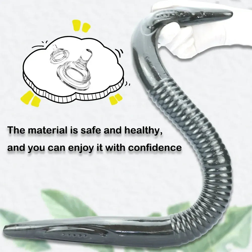 29.9 Inch Super Long Pvc Anal Plug Fantasy Monster Snake