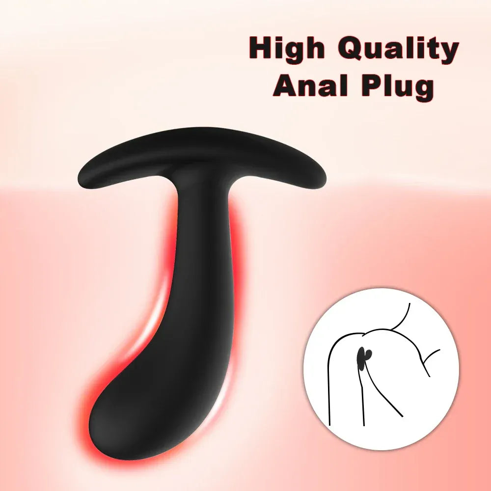 3-Piece Silicone Anal Plug Set for Anal Play