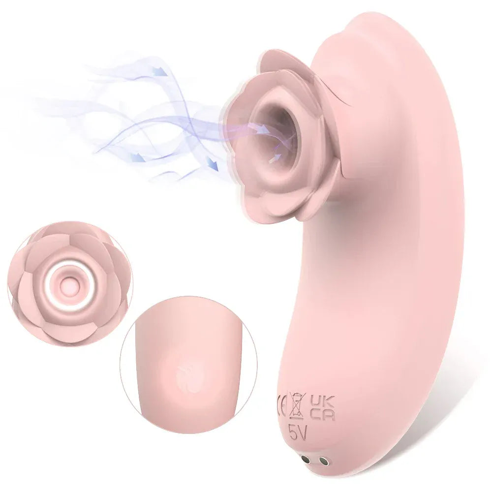 9 Mode Rose Sucking Vibrator for Women
