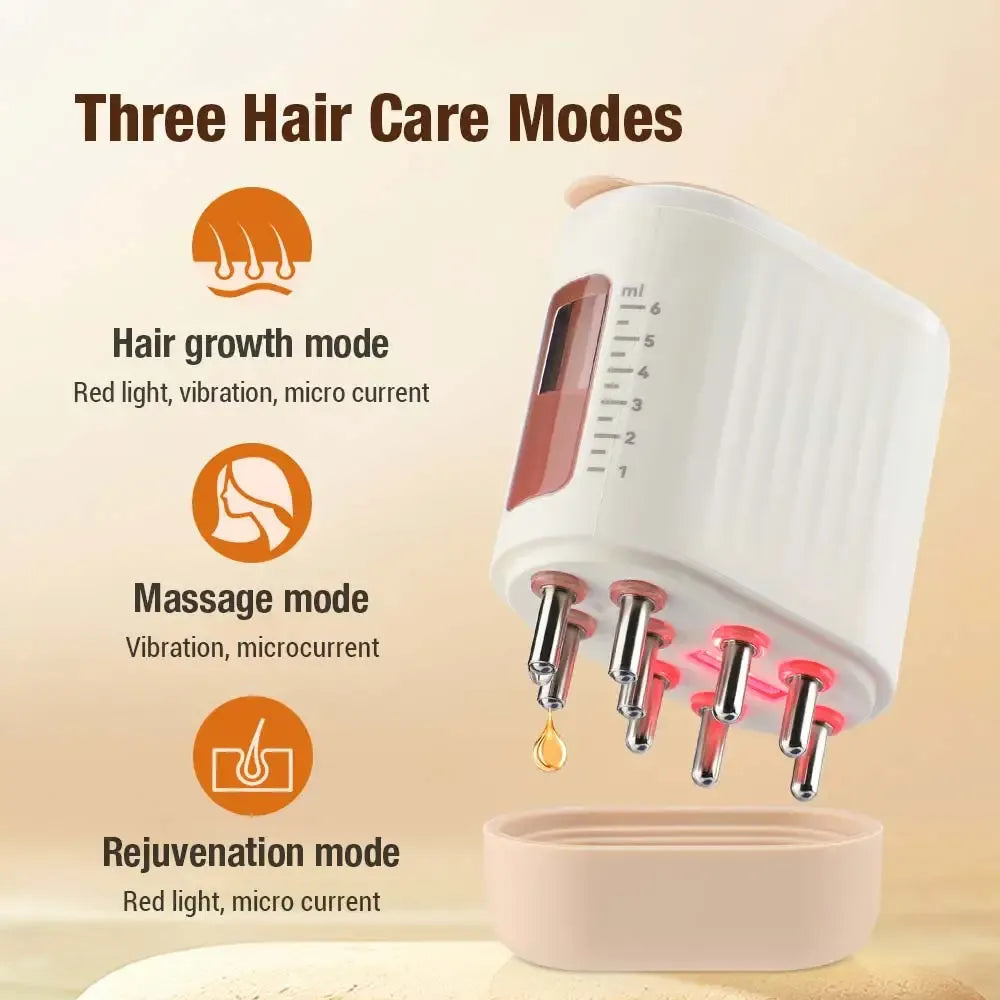 Vibe Geeks 2 - in - 1 Serum Hair Oil Dispenser and Scalp