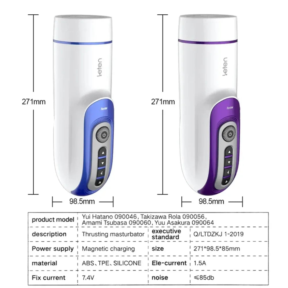 Automatic Piston Retractable Heating Male Masturbator