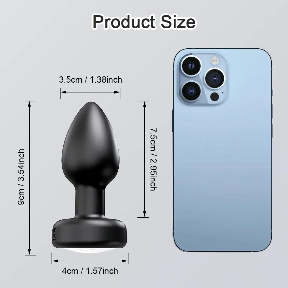 Bluetooth Anal Vibrator Prostate Massager for Enhanced