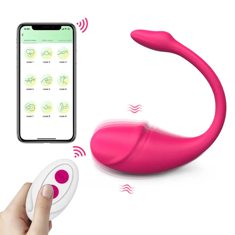 Bluetooth Wearable Egg Vibrator For Women