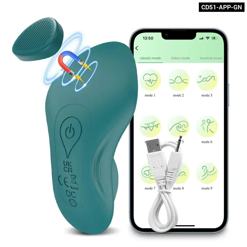 Bluetooth Wearable Vibrator for Women App Controlled