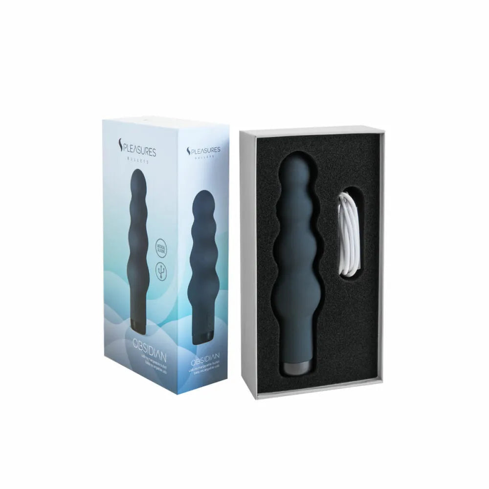 Bullet Vibrator By S Pleasures Black (16,6 X 4,2 Cm)