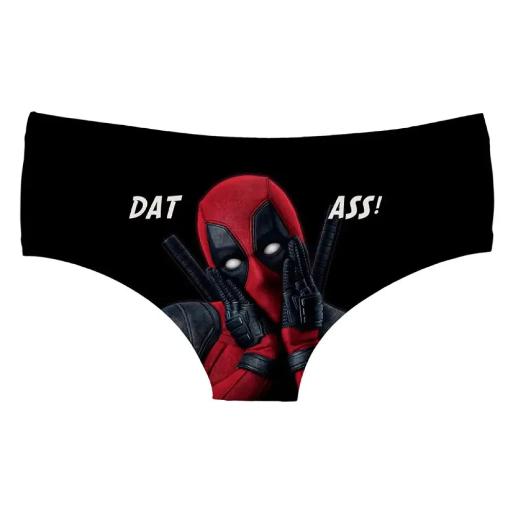 DeanFire Super Soft Women 3D Panties Underwear DAT ASS