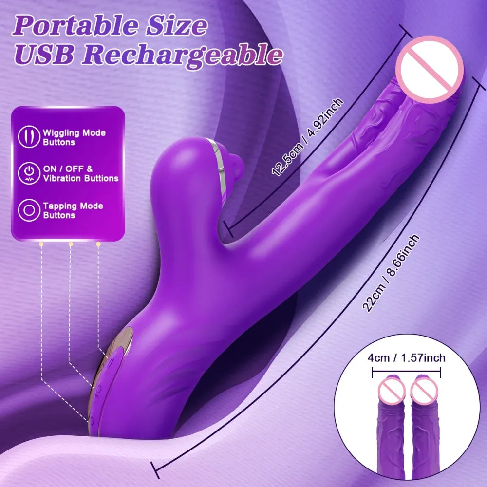 Female G Spot Finger Vibrator Stimulator for Women