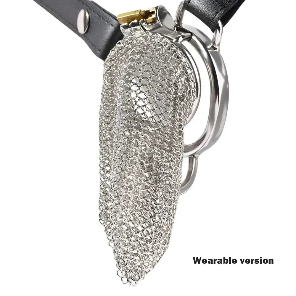 Lightweight Male Chastity Cage Metal Cock Cage for Men