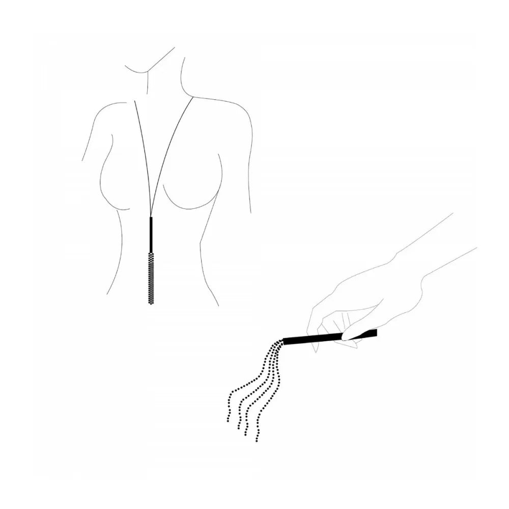 Magnifique Whip Necklace Gold By Bijoux Indiscrets 10720