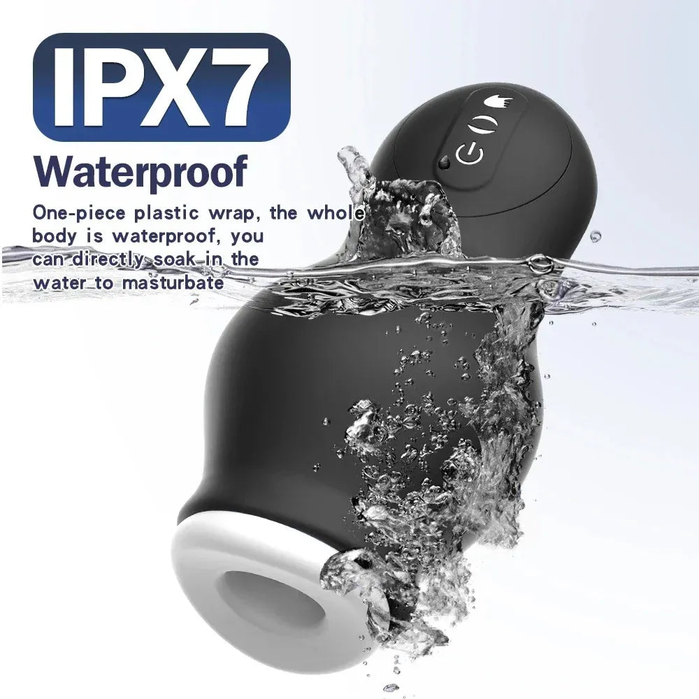 Male Masturbation Cup Automatic Sucking Vibrator for Oral