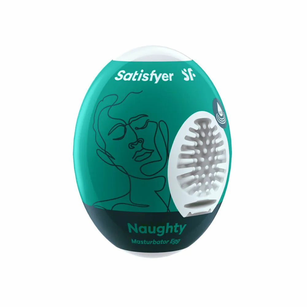 Masturbation Egg By Satisfyer Naughty Green