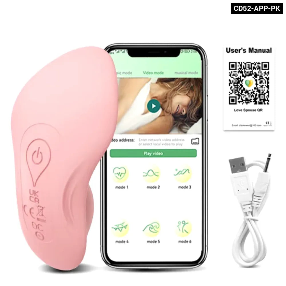 Mini Clit Vibrator for Women Wearable Panties Stimulator