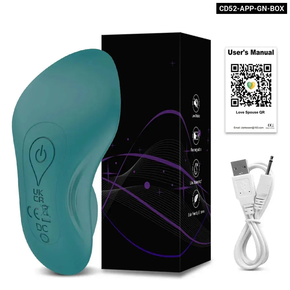 Mini Clit Vibrator for Women Wearable Panties Stimulator
