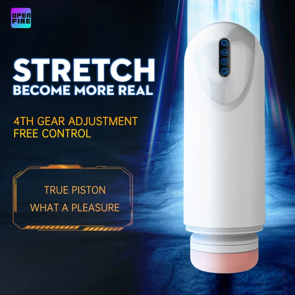 Powerful Automatic Male Masturbator Vibrating Thrusting