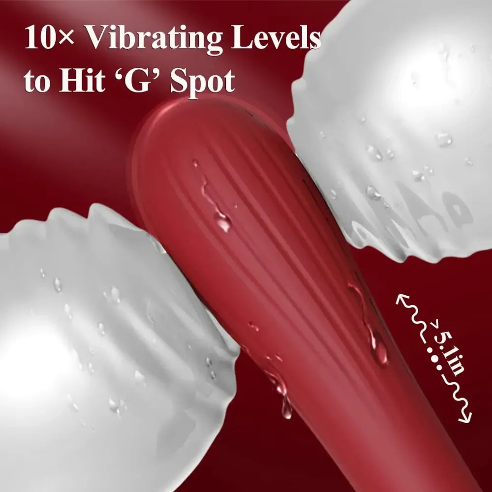 Powerful Dual Stimulation Vibrator Clit Sucker & G-Spot