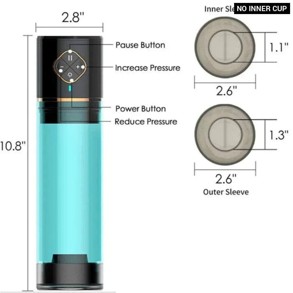 Rechargeable Penis Pump for Men Automatic Vacuum