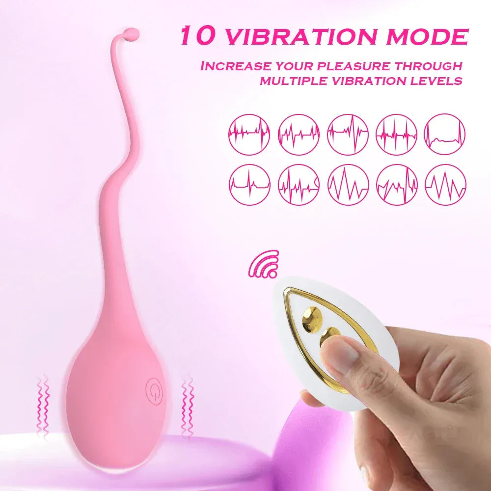 Remote Control Vibrating Love Egg for Women Stimulator G