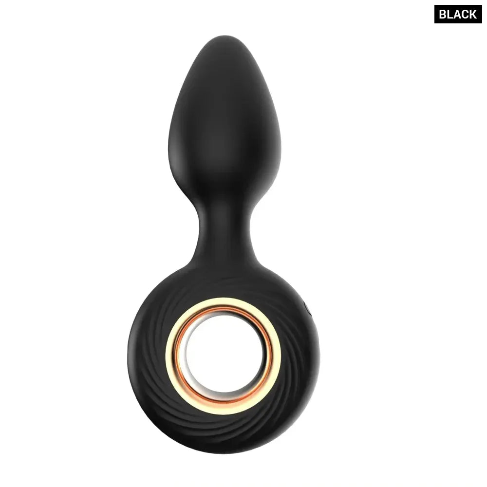 Silicone Anal Plug for Couples Vibrating Prostate Massager