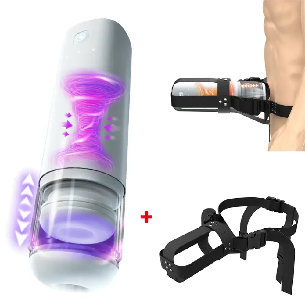 Telescopic Sucking Machine Automatic Masturbator