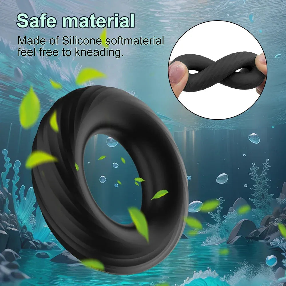Thick Cock Ring For Delayed Ejaculation And Enlarged Penis