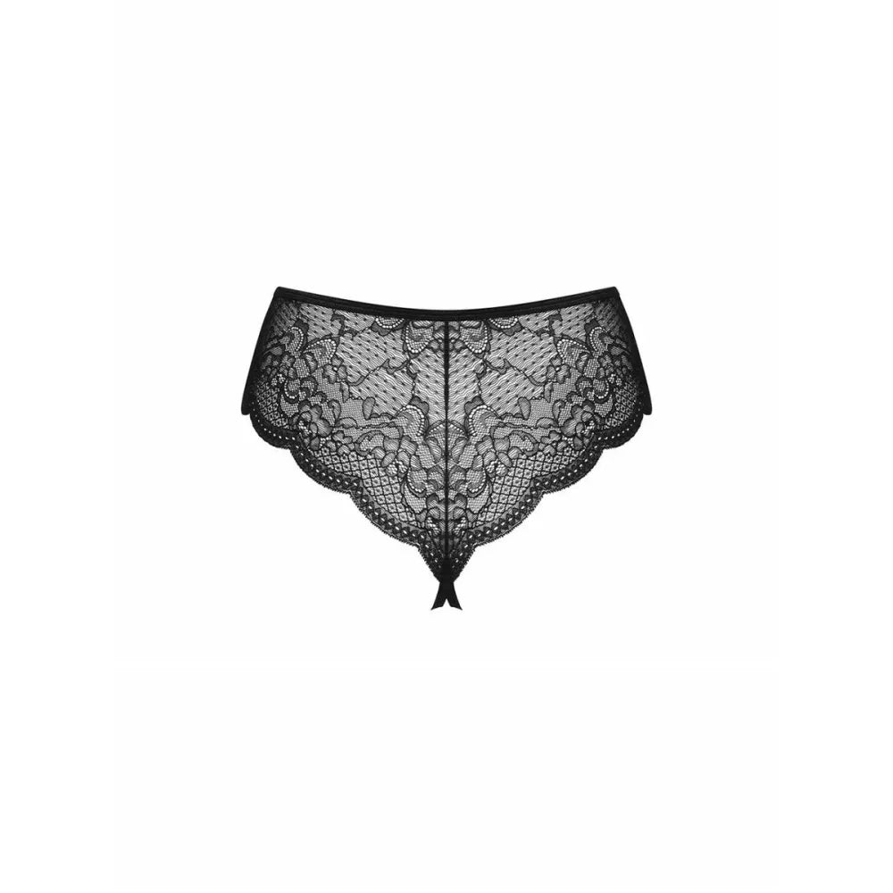 Thong By Obsessive Pearlove Black Xs/S