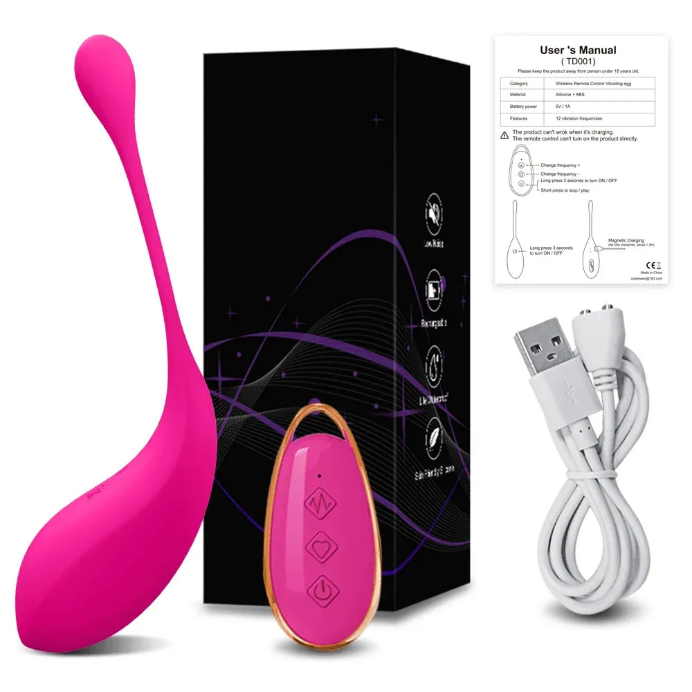 Vibrating Egg Clitoris Stimulator for Women