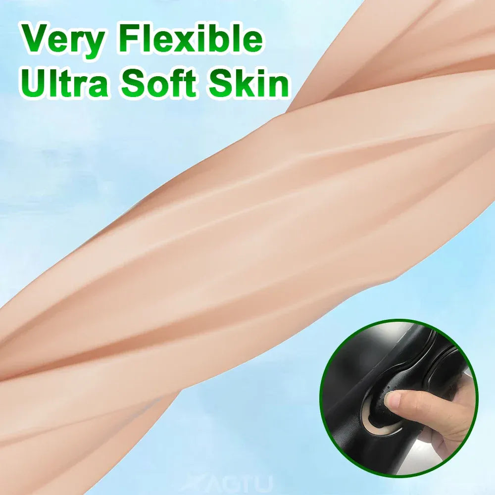 Vibrating Pocket Pussy for Men - Endurance Masturbator