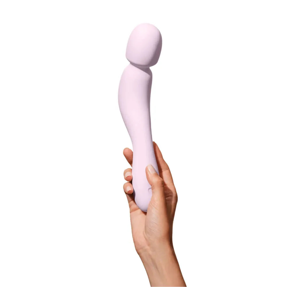 Vibrator By Dame Com Wand Massager Quartz White Pink