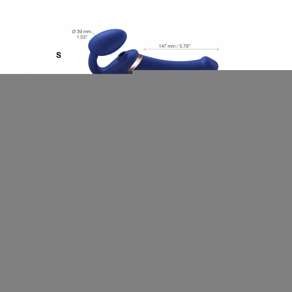 Vibrator Strap on me 6017388 Blue