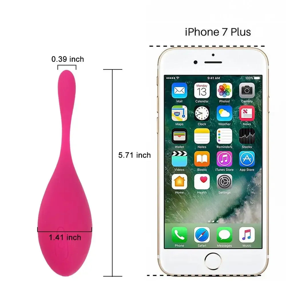 Waterproof Wireless Kegel Ball Vibrator For Women