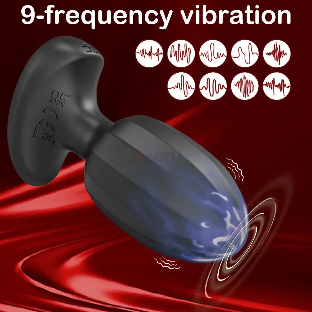 Wireless Bluetooth Anal Vibrator for Men and Women