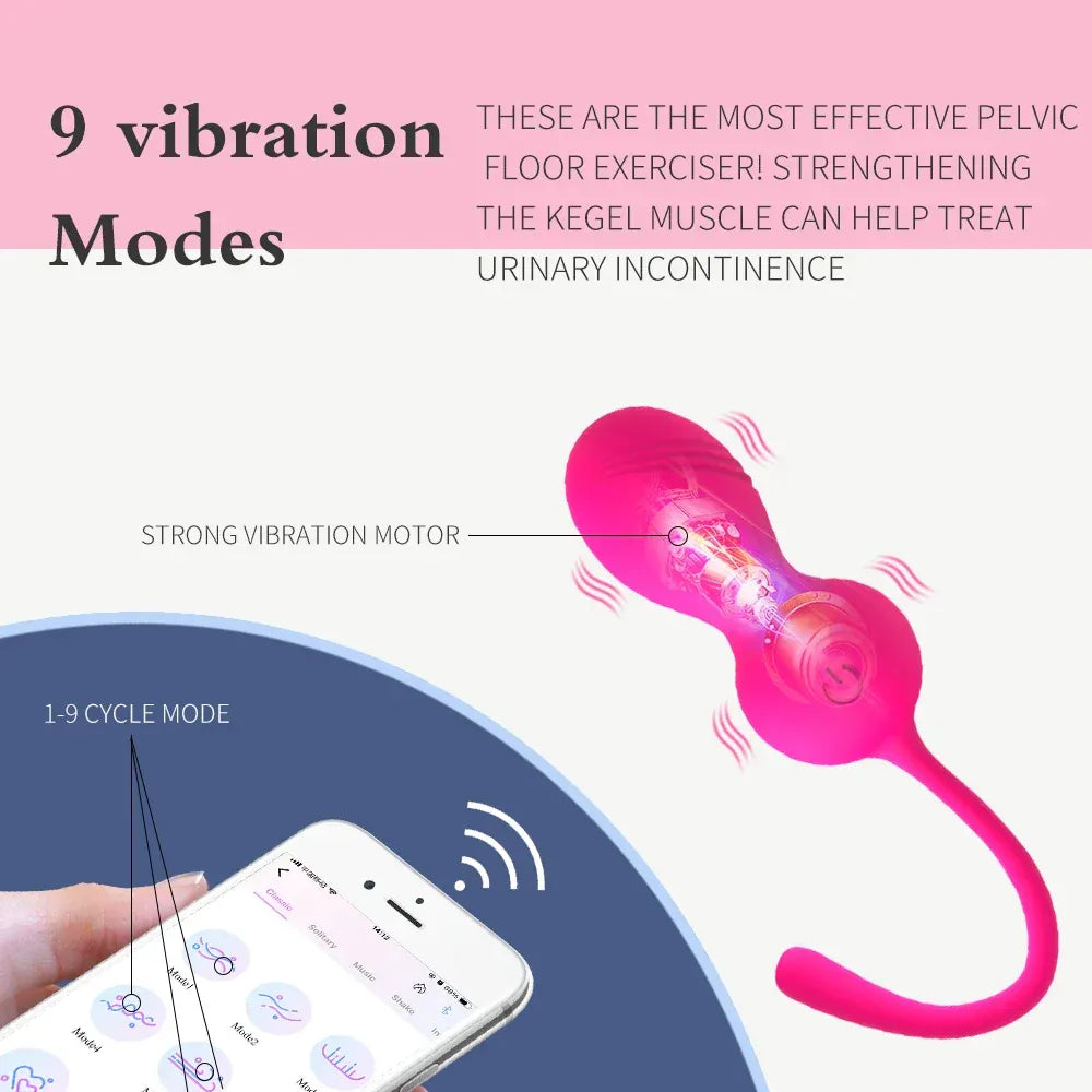 Wireless Kegel Egg Vibrator For Women